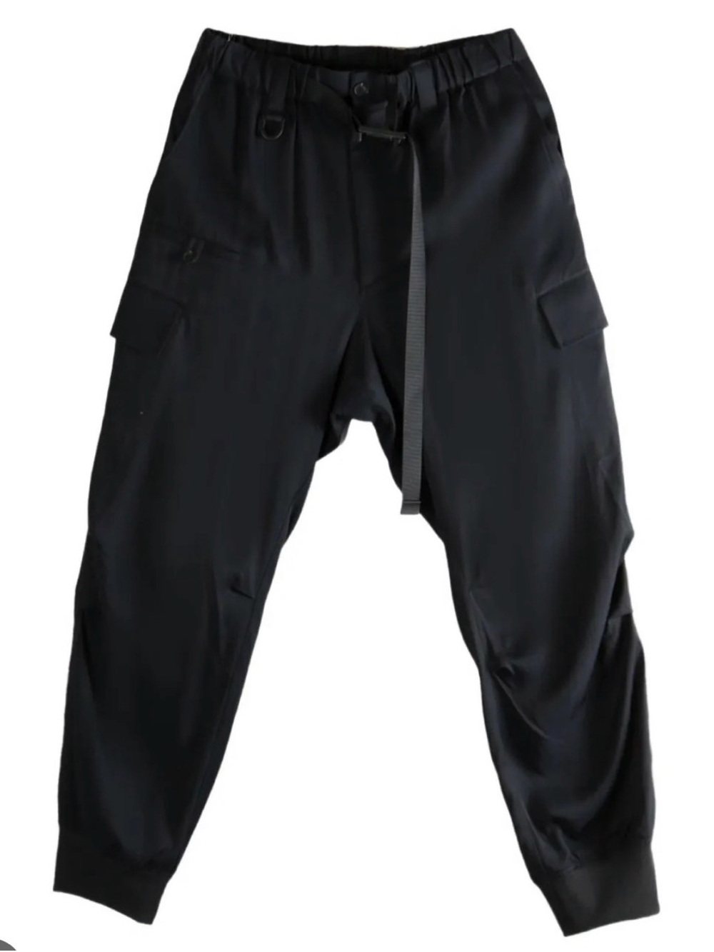 Adidas Y-3 rayon twill cuffed pants